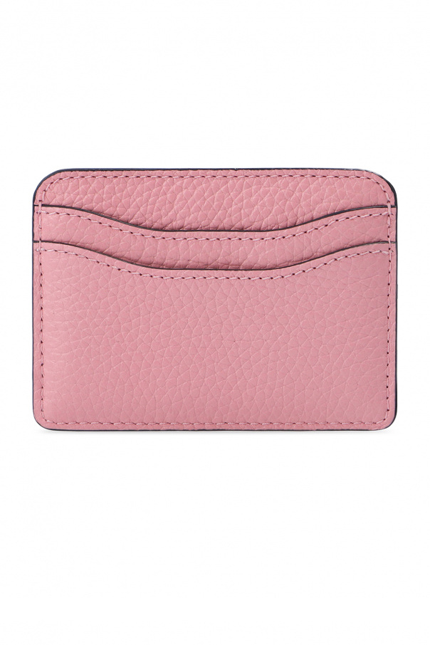【関税&送料込】Marc Jacobs Portacarte Con Logo Marc Jacobs Snapshot Croc Embossed Chain Logo Card Case